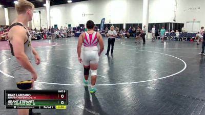 285 lbs Round 3 (10 Team) - Diaz Larzaro, Maximum Performacne vs Grant Stewart, Avon Wrestling Club