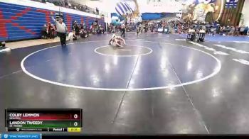 120 lbs Cons. Round 4 - Landon Tweedy, St. Maries vs Colby Lemmon, Kellogg