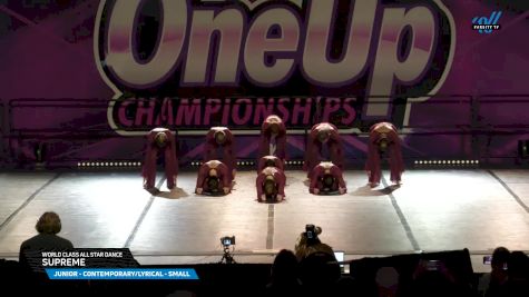 World Class All Star Dance - Supreme [2025 Junior - Contemporary/Lyrical - Small Day 3] 2025 One Up Grand Nationals