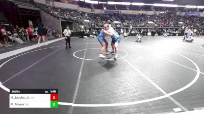 288 lbs Semifinal - Hurley Jacobs, Jr., Grab And Twist vs Matthew Moore, The Community
