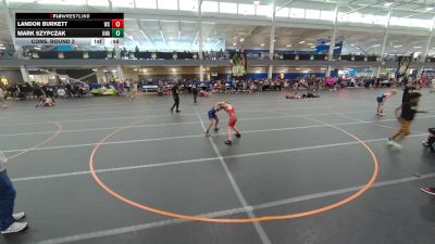100 lbs Cons. Round 2 - Mark Szypczak, Unattached vs Landon Burkett, Unattached