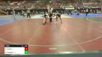 130 lbs Round Of 16 - Noah Vazquez, Cataline Wildcats vs Eric Cortez, Elk Grove Wrestling Academy