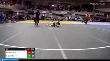 93 lbs Semis (4 Team) - Connor Surrette, STMA vs Wes Goetzinger, Chatfield