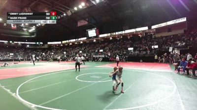 45 lbs Champ. Round 2 - Nash Franz, PHW3 vs Emmy Lashaway, EWO3
