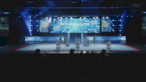 Merrimack Hawks VIPS [2025 Show Cheer 1 - Mitey Mite - Large A] 2025 Pop Warner National Cheer & Dance Championship
