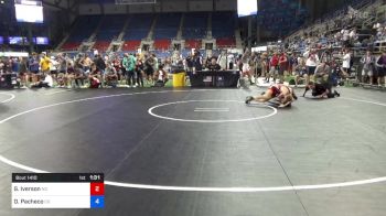 113 lbs Cons 32 #2 - Grady Iverson, North Dakota vs Dominic Pacheco, Colorado