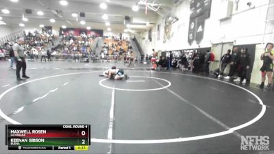 175 lbs Cons. Round 4 - Keenan Gibson, Buena vs Maxwell Rosen, La Canada