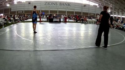 150 lbs James Anderson, Oklahoma Outlaws Blue vs Duke Zowine, Arizona Red