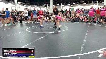 102 lbs Round 4 (6 Team) - Renee Hudson, Buccaneers WC vs Gabby Barone, Revolution Elite