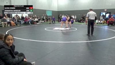 JV-43 lbs Round 1 - Samantha Wheeler, Colfax-Mingo vs Alivia Comer, Central DeWitt