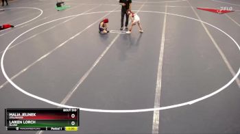 56 lbs Round 5 - Malia Jelinek, Stillwater vs Laiken Lorch, Blaine