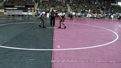 6A 132 lbs Cons. Round 3 - Thomas Best, Spanish Fort vs William Hartsfield, Chelsea