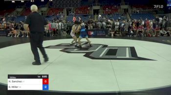 106 lbs Cons 4 - Hunter Sanchez, Utah vs Gavin Miller, Oklahoma