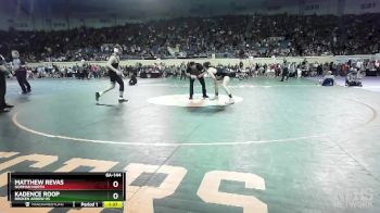 6A-144 lbs Quarterfinal - Matthew Revas, Norman North vs Kadence Roop, Broken Arrow Hs