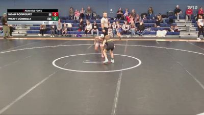 55 lbs Quarterfinal - Wyatt Donnelly, Cozad Wrestling Club vs Noah Rodriguez, Ridge Wrestling