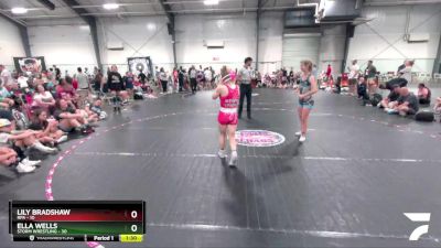 100 lbs Round 3 (3 Team) - Lily Bradshaw, RPA vs Ella Wells, Storm Wrestling