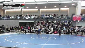 185 lbs Semifinal - Abigail Mikolinski, East Lyme/Norwich Tech vs Kayli Morris, Platt