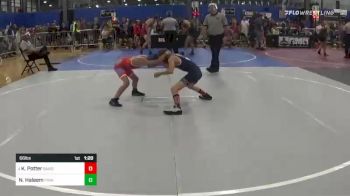 66 lbs Quarterfinal - Kaden Potter, Band Of Brothers vs Nadeem Haleem, Pinning Down Autism