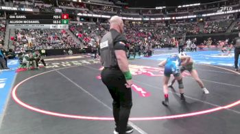 G110-5A Quarterfinal - Gia Gabel, Pine Creek Girls vs Allison McDaniel, Falcon Girls