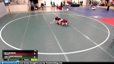 160 lbs Champ. Round 1 - Leo Tukhlynovych, Shakopee vs Eli Lachecki, Holmen