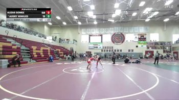 115 lbs Champ. Round 1 - Audry Winkles, TriValley vs Alizae Gomez, Nampa