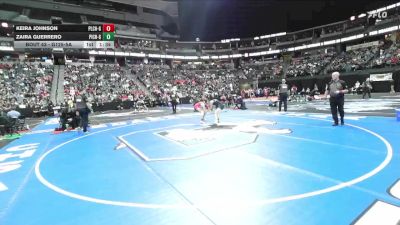 G125-5A Champ. Round 1 - Zaira Guerrero, Pine Creek Girls vs Keira Johnson, Ponderosa Girls