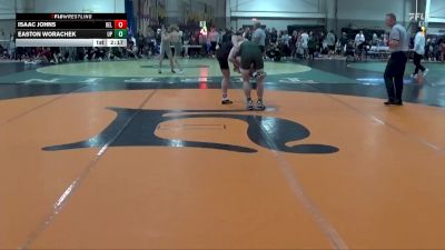 157 lbs Champ. Round 1 - Isaac Johns, Bellarmine vs Easton Worachek, UW Parkside