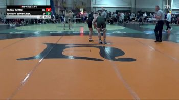 157 lbs Champ. Round 1 - Isaac Johns, Bellarmine vs Easton Worachek, UW Parkside
