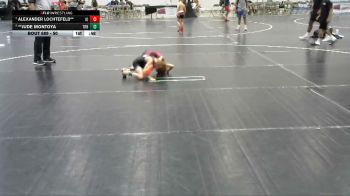 50 lbs 3rd Place Match - **Jude Montoya, Top Rank Hammers vs Alexander Lochtefeld**, Indiana Outlaws