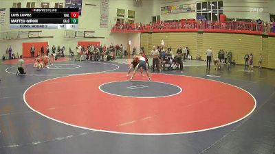 144 lbs Cons. Round 2 - Matteo Giron, Calvary Chapel vs Luis Lopez, Tualatin