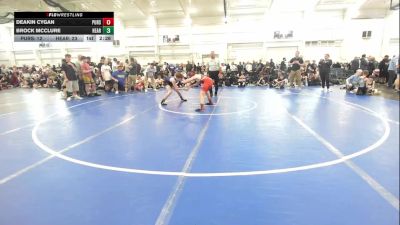 120 lbs Round Robin 2 - Deakin Cygan, Pursuit-MS vs Brock McClure, Heart Of A Lion