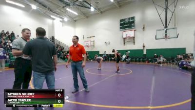 106 lbs Round 2 - Taydren Niehoff, Worland High School vs Jacob Stadler, Torrington