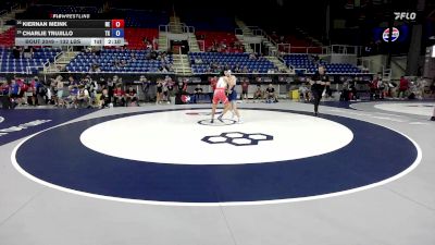 132 lbs Cons. Sub-rd Of 16 - Kiernan Meink, NE vs Charlie Trujillo, TX