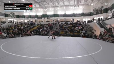 285 lbs 2nd Wrestleback (16 Team) - TENNETT ALLEN, North Oconee vs Nicholas Stephens, Walnut Grove