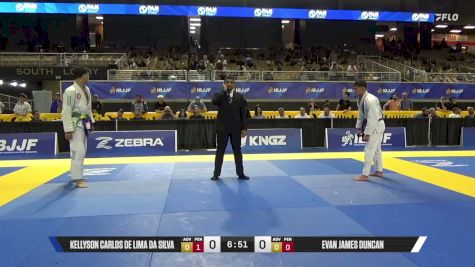 Evan James Duncan vs Kellyson Carlos De Lima Da Silva 2026 Pan Jiu Jitsu IBJJF Championship