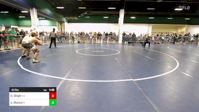 157 lbs Round Of 128 - Declan Bligh, MA vs James Rocco, RI