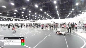 88 lbs Semifinal - Declan Rickel Cruz, Team Aggression vs Bruno Lechiara, Mantanona TC