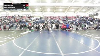 144 lbs Champ. Round 1 - David Hicken, Weber vs Kass Huntsman, Layton