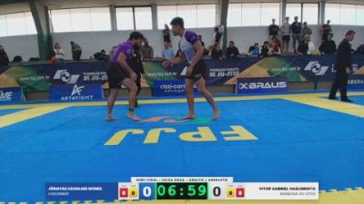 VITOR GABRIEL NASCIMENTO vs JÔNATAS CAVALARI NUNES 2026 FPJJ Circuito Paulista NO GI Etapa 3
