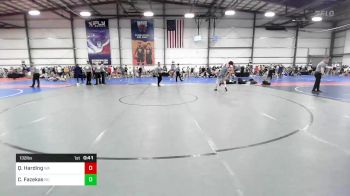 132 lbs Consi Of 32 #2 - Quentin Harding, WA vs Corey Fazekas, NC