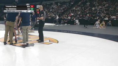 113 lbs 3rd Place - Thiago Silva, Buchanan (CS) vs Eli Mendoza, Gilroy (CC)