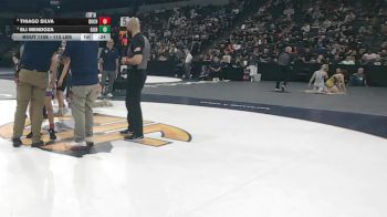 113 lbs 3rd Place - Thiago Silva, Buchanan (CS) vs Eli Mendoza, Gilroy (CC)