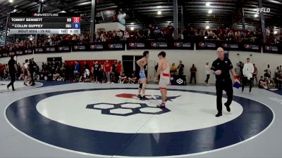 79 kg Champ. Round 3 - Tommy Bennett, Northern Illinois RTC vs Collin Guffey, California