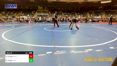 105 lbs Final - Derek Kiyan, MANTANONA-TC vs Brock Argo, D3 Wrestling Cluib