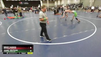 144 lbs Cons. Round 2 - Daniel Krutules, Compound Wrestling vs Brody Narron, BullTrained Wrestling