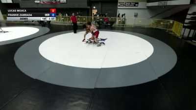 144 lbs Semis - Lucas Mojica vs Frankie Zambada, Olympian High School Wrestling