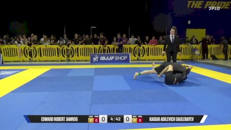 Kaisar Adilevich Saulebayev vs Edward Robert Jamrog 2025 Pan IBJJF Jiu-Jitsu No-Gi Championship