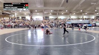 A 126 lbs 3rd Place Match - Timothy Williams, James Lawson High School vs Noah Eller, Gibbs High School