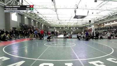 120 lbs Consi Of 16 #2 - Declan Finneran, Fairfield Warde vs Nicolas Vives, Trumbull