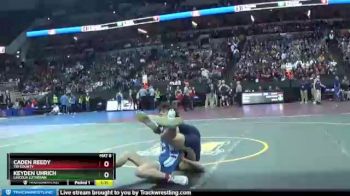 Champ. Round 1 - Caden Reedy, Tri County vs Keyden Uhrich, Lincoln Lutheran